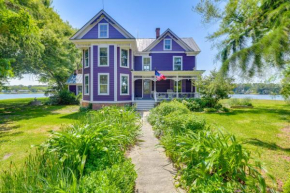 Bayfront Heathsville Home with Crabbing Pier!